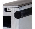freitragendes Vordach Profil-Set 5° eckig