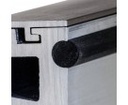 freitragendes Vordach Profil-Set 5° eckig