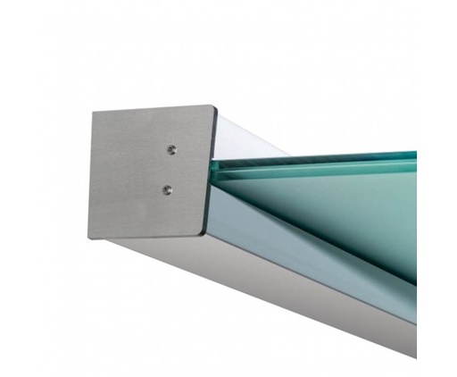 freitragendes Vordach Profil-Set 5° eckig